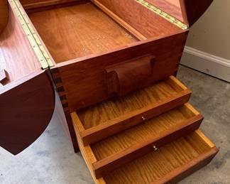 Gerstner Style Handcrafted Wooden Machinist's Chest