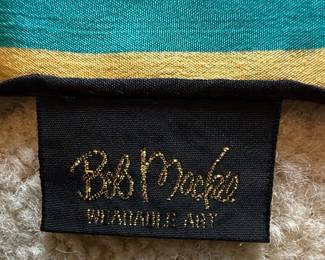 Bob Mackie "Wearable Art" 100% Silk Scarf