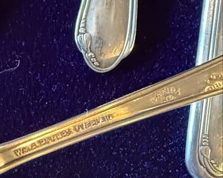 Wm. A. Rogers "Springtime" Silverplate Flatware Set