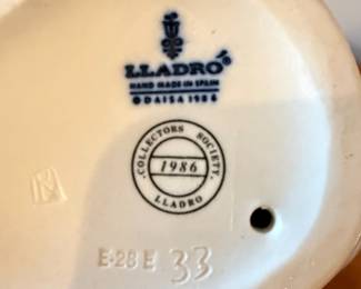 Lladro "Little Traveler" Hobo Clown Figurine #7602