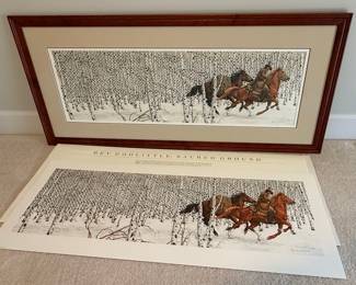 Bev Doolittle "Sacred Ground" Signed and Numbered Limited Edition Lithographs