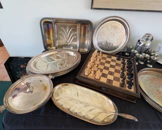 Silver Plate Serverware