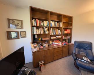 Credenza & Bookcases