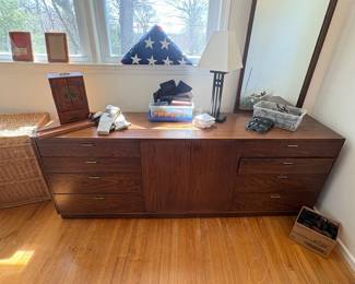 Vintage MCM Triple Dresser