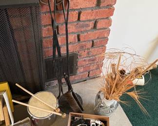 Iron Fireplace Tools