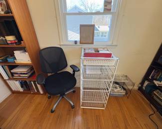 Desk Chairs & Storage Tower