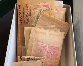 Vintage Stamp Collection 