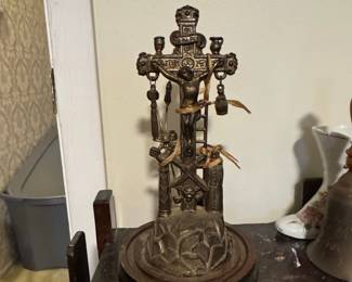 Antique Arma Christi Crucifix