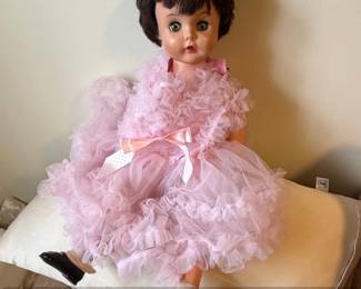 Vintage Madame Alexander Cissette Doll in Pink Ball Gown