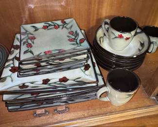 Gourmet Basics by Mikasa Briar Rose Stoneware Dinnerware Set