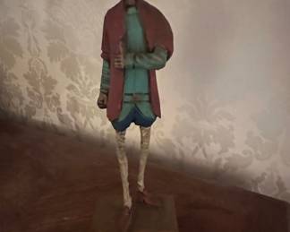 Vintage Spanish Folk Art Figurine