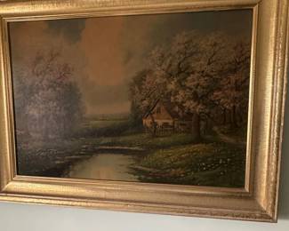 Landscape Painting by K. Ogan