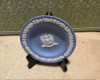 Wedgwood Jasperware Plate with City of London Coat of Arms