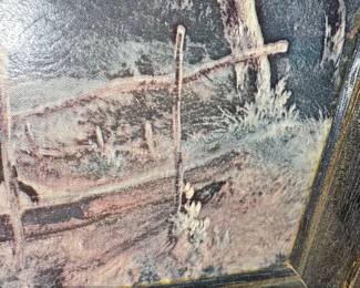 Framed Print Village Avenue by Meindert Hobbema second image