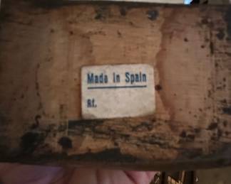 Vintage Spanish Folk Art Figurine second image