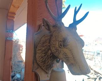 I have heard of putting a bell on the cat, but the deer?