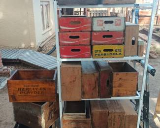 Vintage wooden crates! (empty)