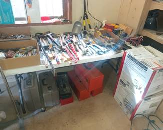 Hand tools and shop heaters