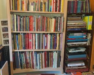 Bookcase 5 and 6, kids books!