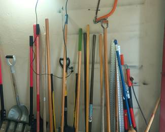 More yard tools