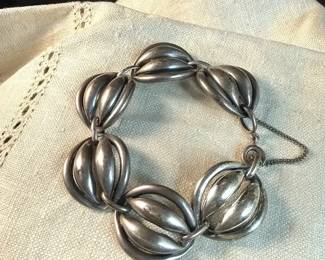 Vintage Danecraft Sterling Link Bracelet