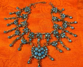 Tibetan Wedding Statement ChokerNecklace