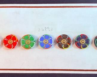 Czech Glass Buttons
