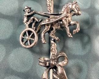 Beau Sterling Brooch