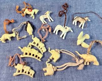 Vintage Celluloid Cracker Jack Gumball Machine Charms 