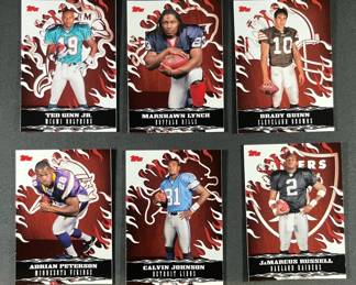 2007 Walmart Exclusive AllRookie Lot 6 Cards.
