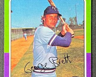 George Brett Rookie 1975 Topps 228 RC.