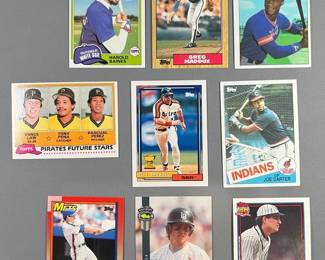 MLB Baseball Rookies Lot 9 Cards.