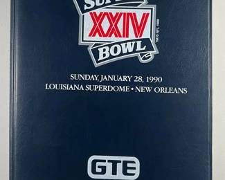 GTE Special Collectors Edition Super Bowl 24 Complete set of 40 Cards in Original Binder