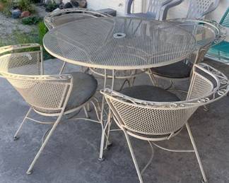 Wrought Iron Patio Set