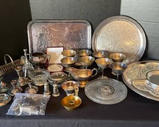 Vintage Silver Plate Mystery Lot