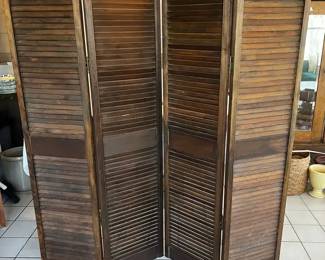 Wooden Room Divider