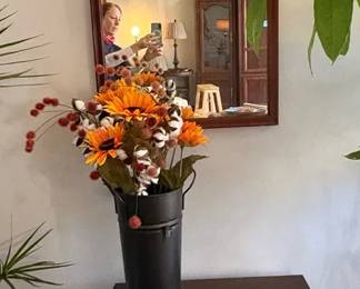 Piano Bench And Mirror