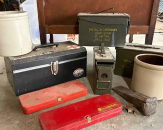Artillery Boxes, Crocks and Wedge