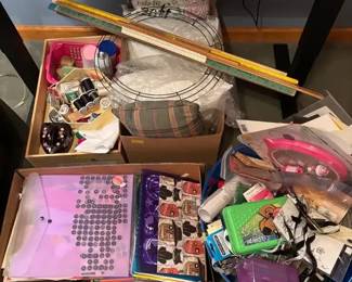 Mystery Lot of Craft Sewing Items