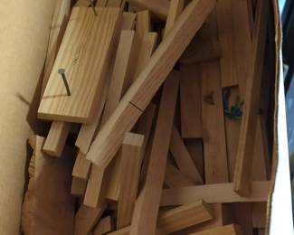 Pinewood Derby Scrap Wood Mystery Lot