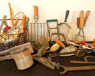 06 Antique Kitchen Tools And Utensils