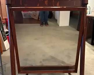 Antique Cheval Mirror