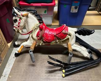 Vintage Toy Horse unassembled