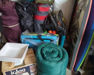 Camping And Swimming Mystery Items