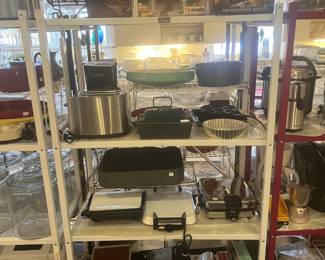 Pots, pans and small appliances