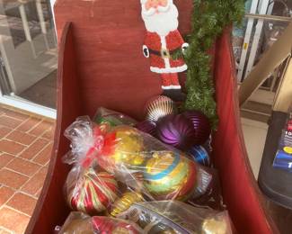 Large decorative ornaments