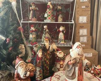 Jim Shore Santa collection