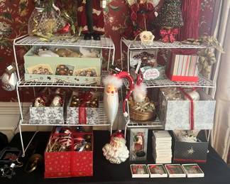 Ornaments sold with the decorative boxes