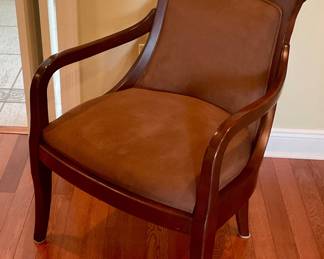 Upholstered arm chair. Price $85