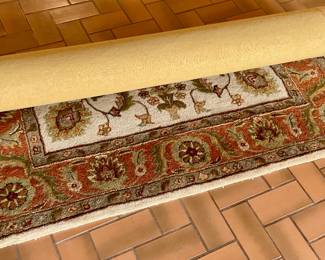 Medium rug rolled up